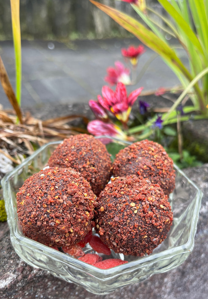 Choc Maca Energy Blast Balls Rawliciousnz