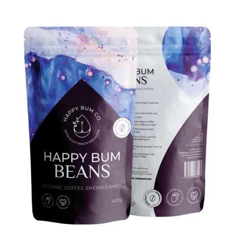 Happy Bum Beans Coffee Enema